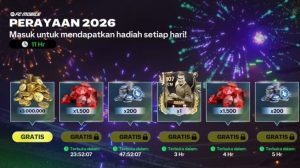 Kode Redeem FC Mobile 28 Desember Natal Penuh Gems Gratis Hadiah Melimpah