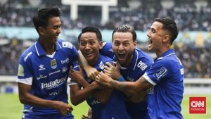 Persib Bandung Kudeta Puncak Klasemen Super League Usai Bungkam Persija