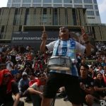 Euforia Nobar Argentina Vs Swiss di Sarinah, Ribuan Warga Padati CFD