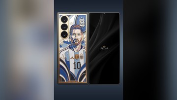 Caviar Rilis Galaxy Z Fold 8 Ultra Edisi Messi Seharga Rp235 Juta